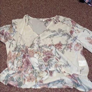 Long sleeve blouse